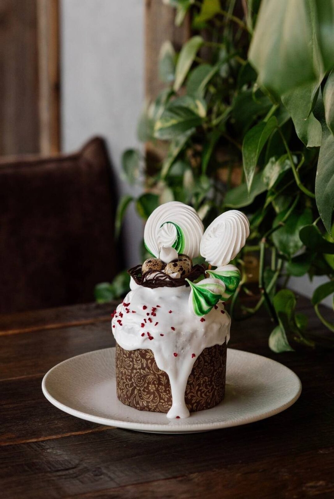 Кулич от ресторана "Восток-Запад"