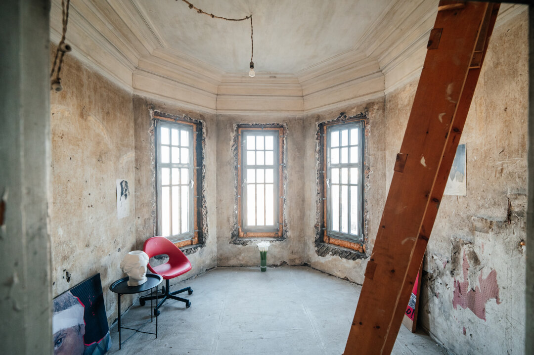 А это пространство с башне квартиры