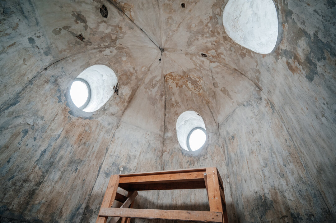 Четвертый уровень расположен под самым куполом!