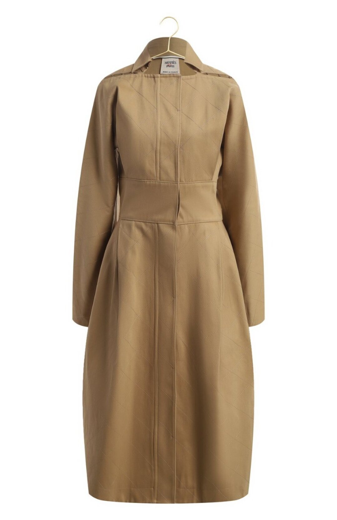 Hermes, TSUM Collect, 449 500 руб. Не такой простой, каким кажется! Весь секрет — в деталях: графичном вырезе, еле заметной прострочке-клетке