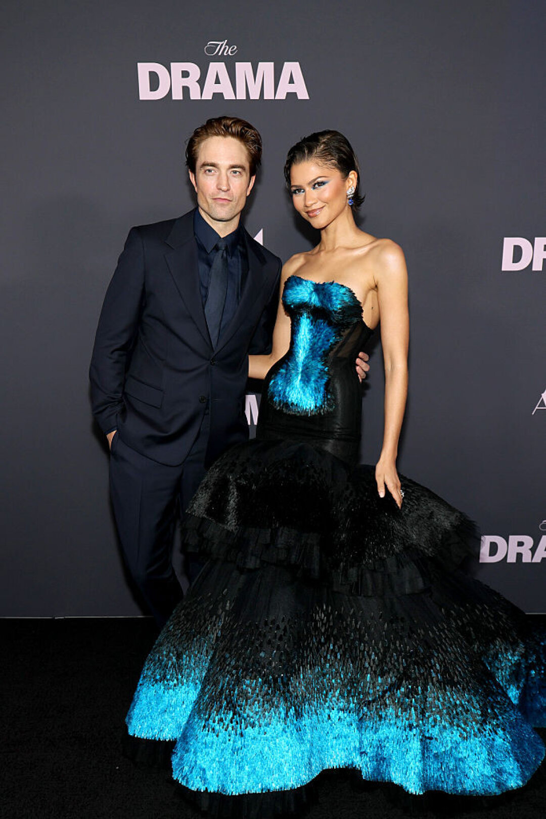 Зендея в Schiaparelli на премьере фильма «Вот это драма!» в Нью-Йорке, 2026