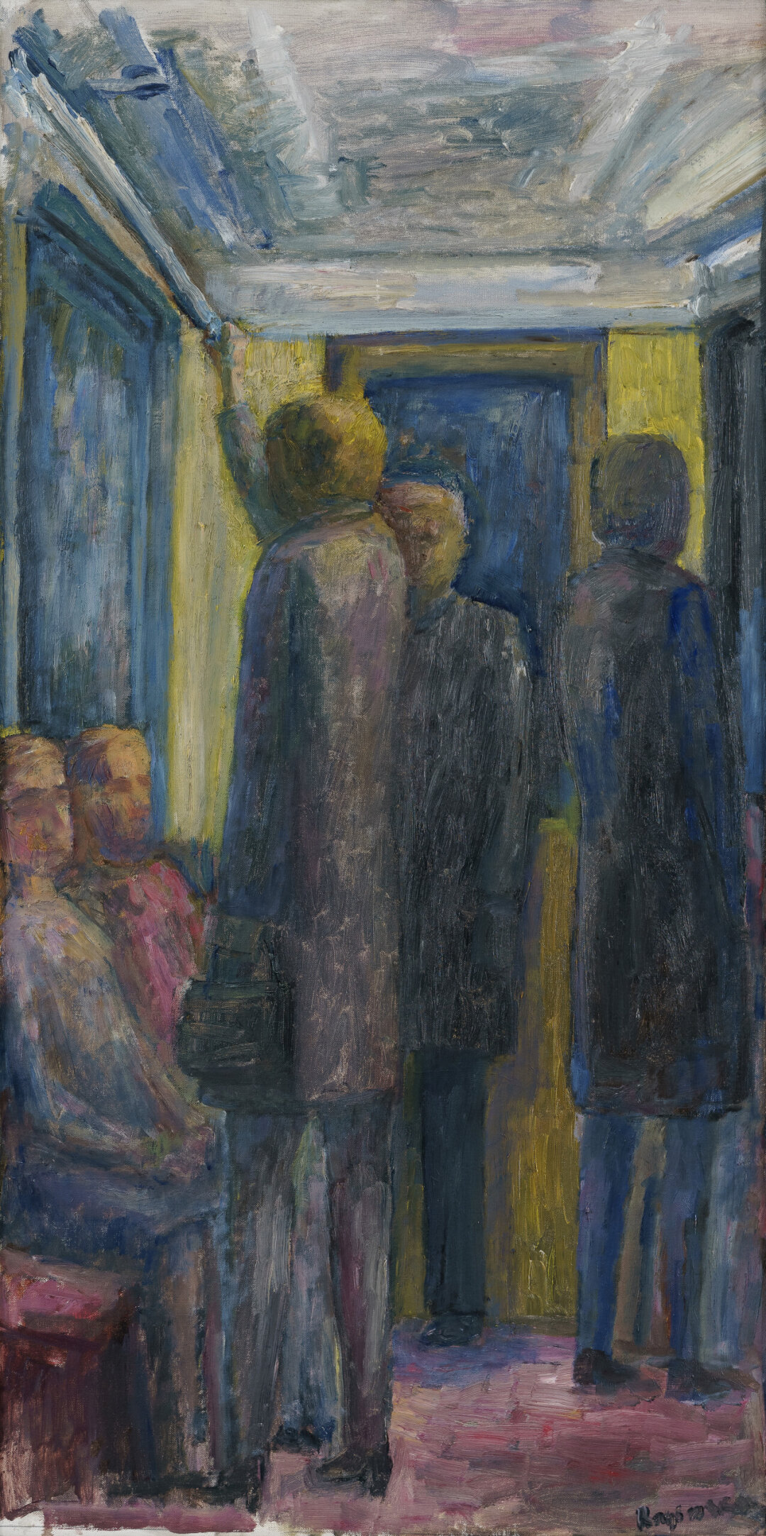 Михаил Рогинский. В вагоне. 2000