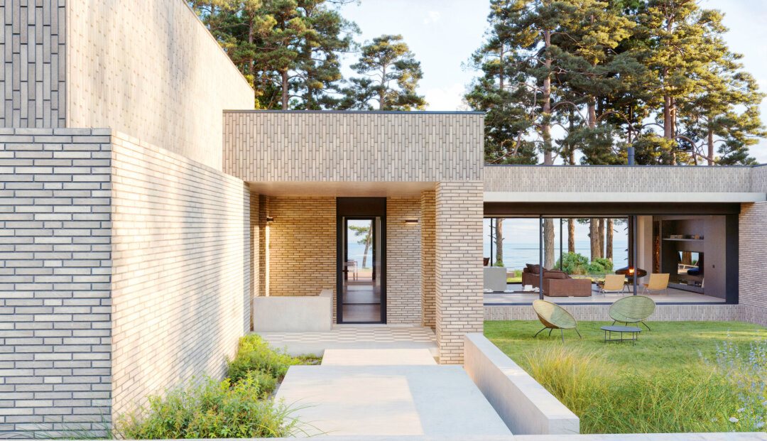 При строительстве домов в Rymar.studio используют самые крутые материалы, например фибробетон