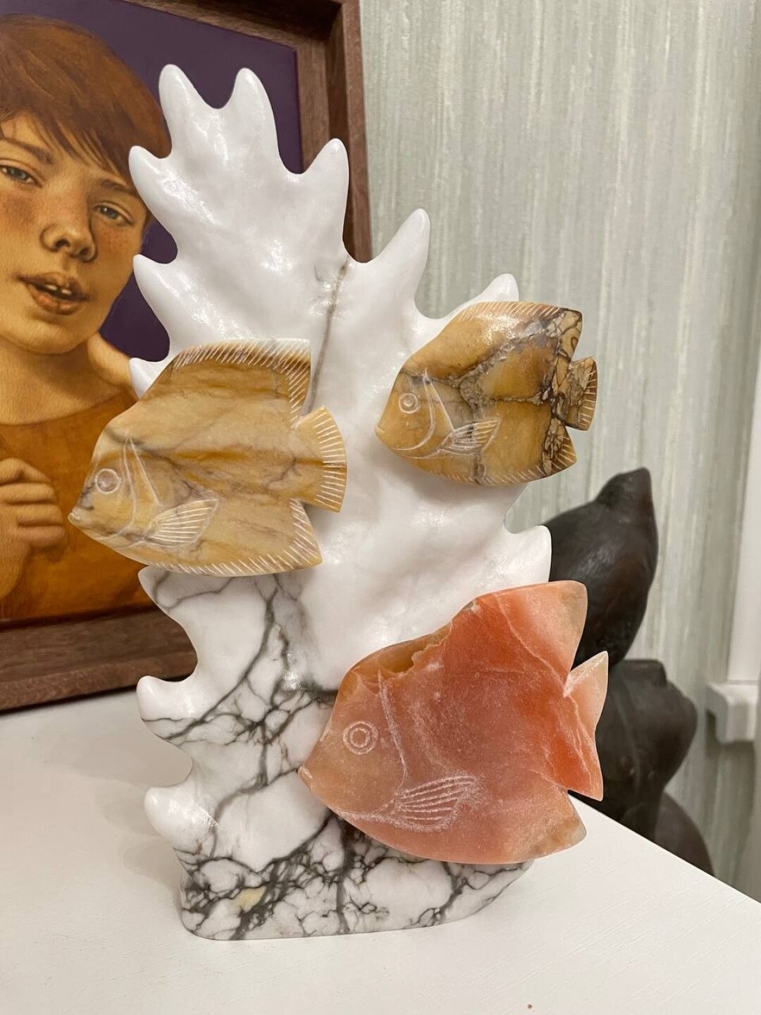 Рыбки из ангидрита в галерее «Пермский период»