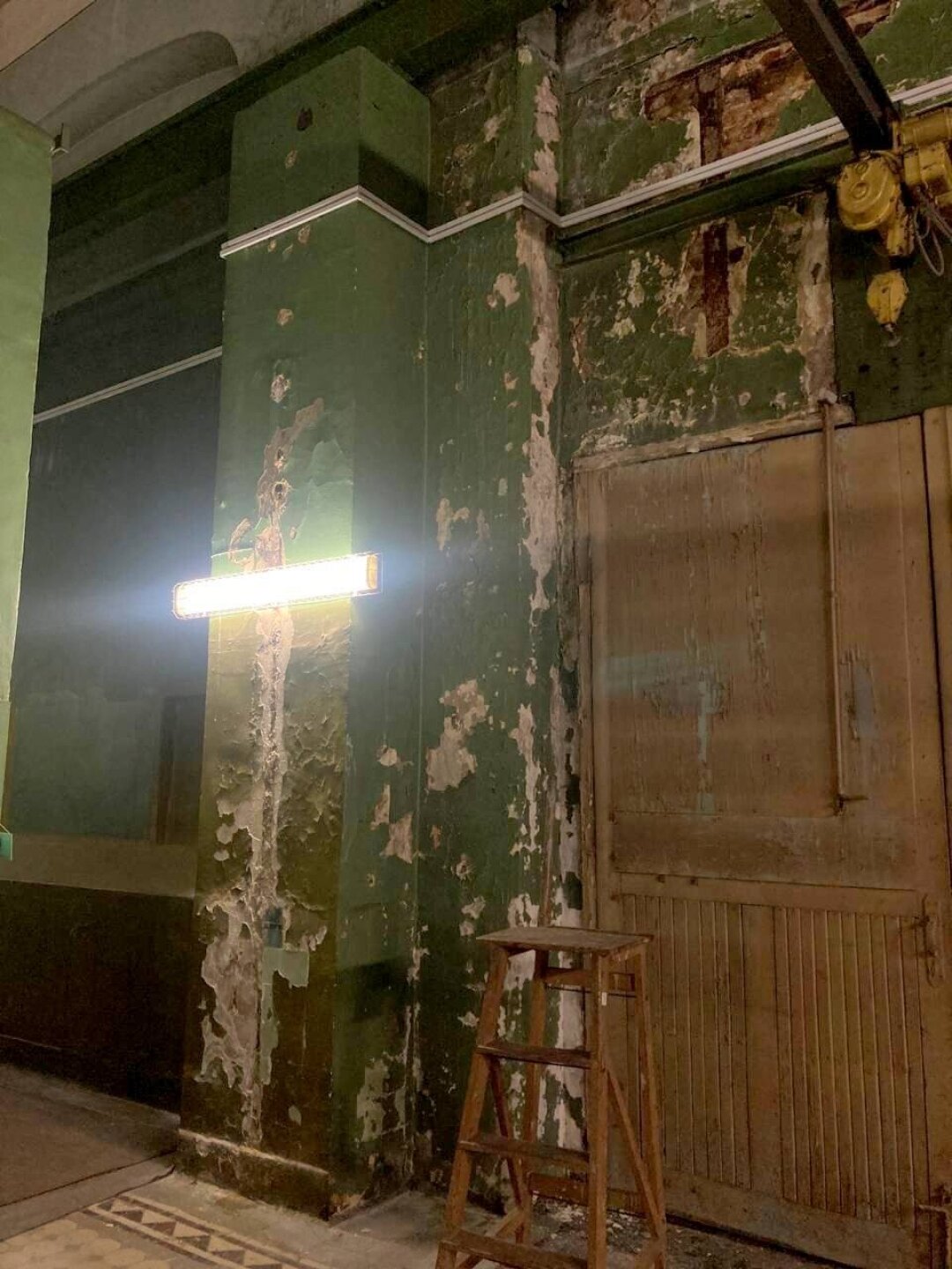 Здание до начала работ