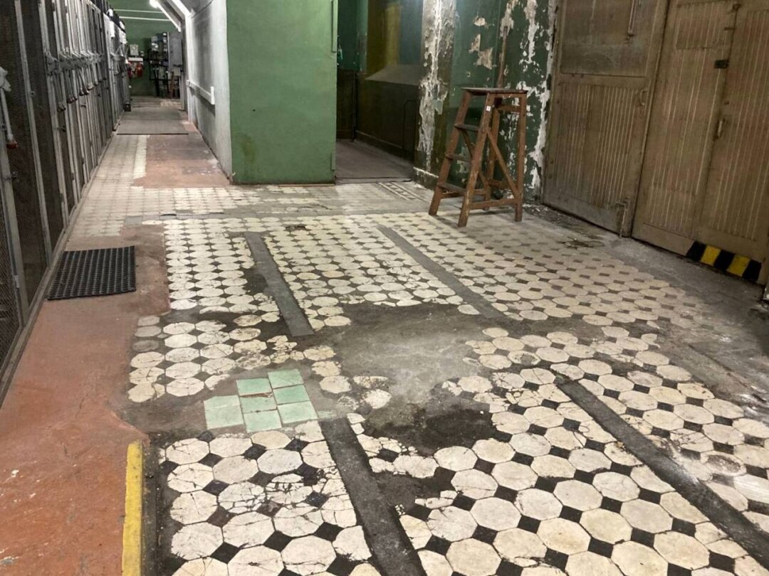 Здание до начала работ