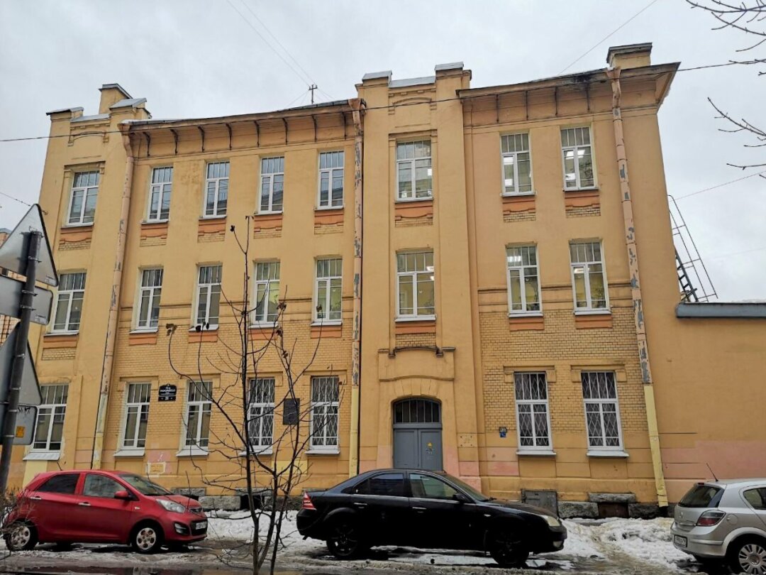 Здание до начала работ