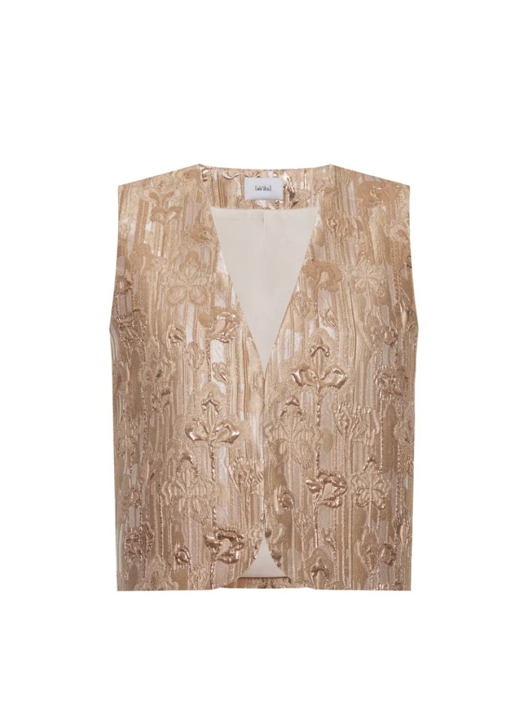Abitu, 12 000 руб. Пополняем коллекцию стейтемент-топов жаккардовым жилетом в восточном стиле от виртуозов Abitu — представляем с шелковыми аладдинами