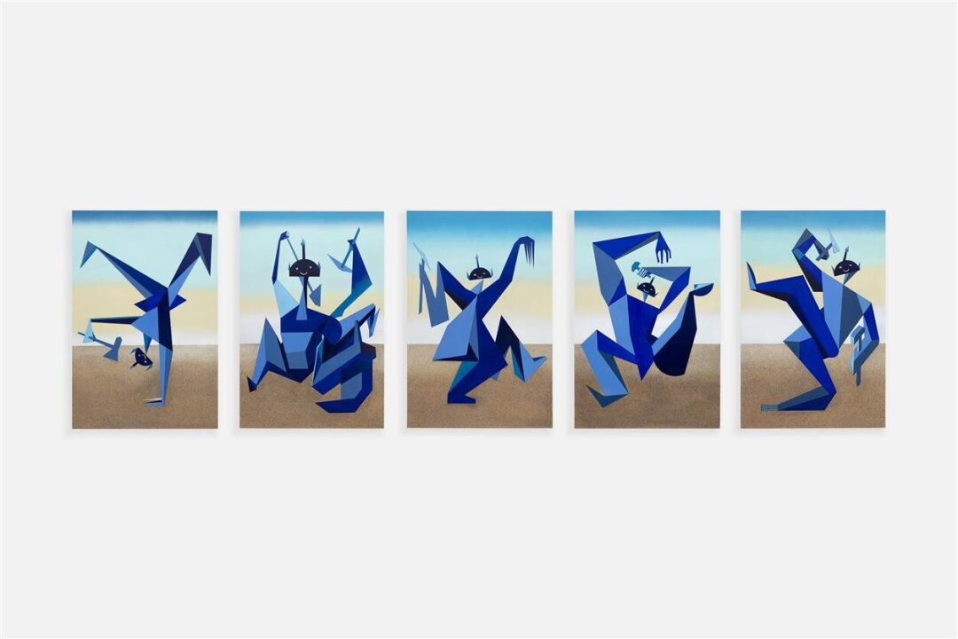 Н. Хименес. Праздник Виктора Сотело (Кобольд. Версия 1). Полиптих в пяти частях