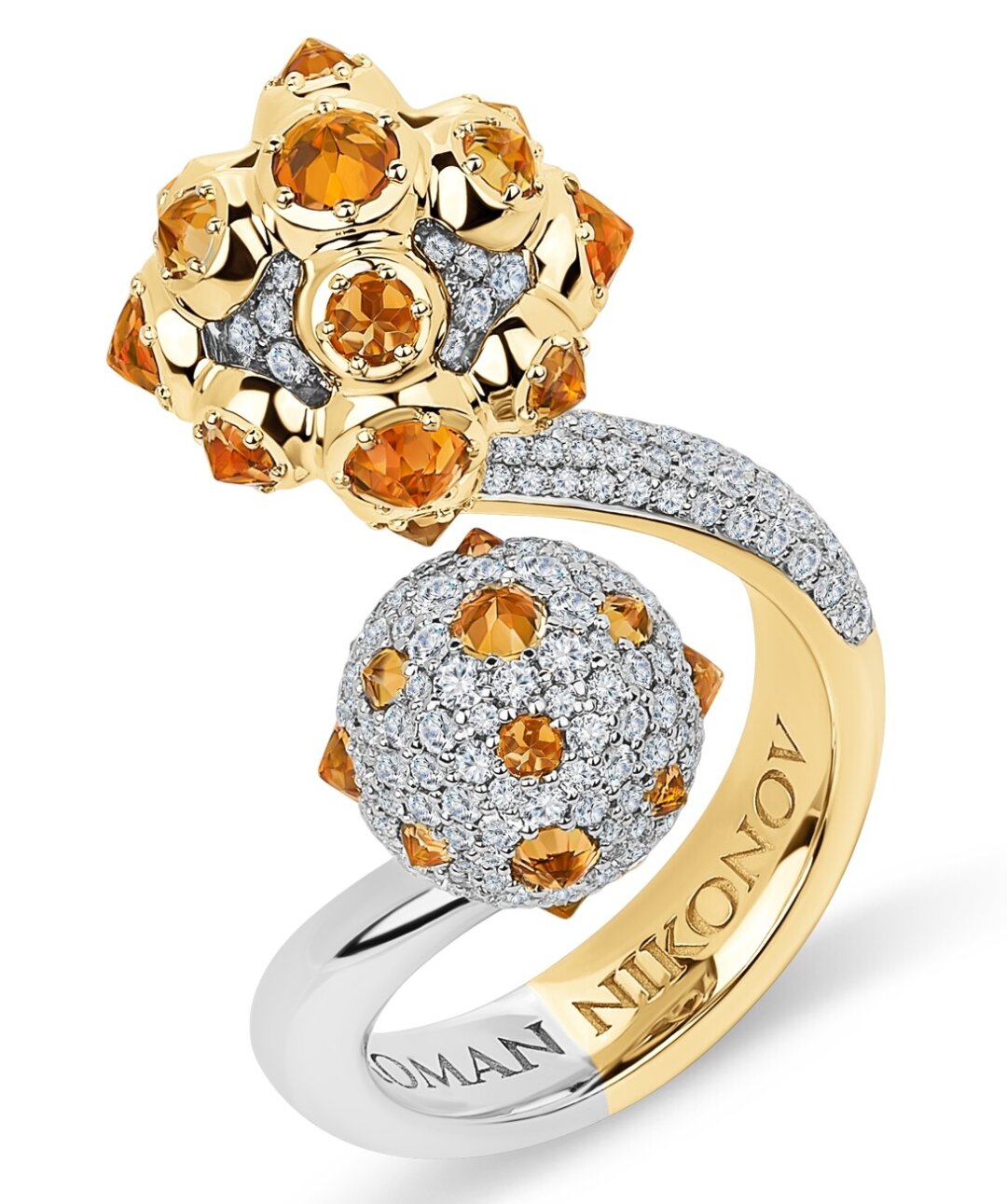 Roman Nikonov, 2 240 000 руб. Ювелиры Roman Nikonov увековечили достояние соседней Карелии в золоте — теперь морошка не только растет на болотах, но и