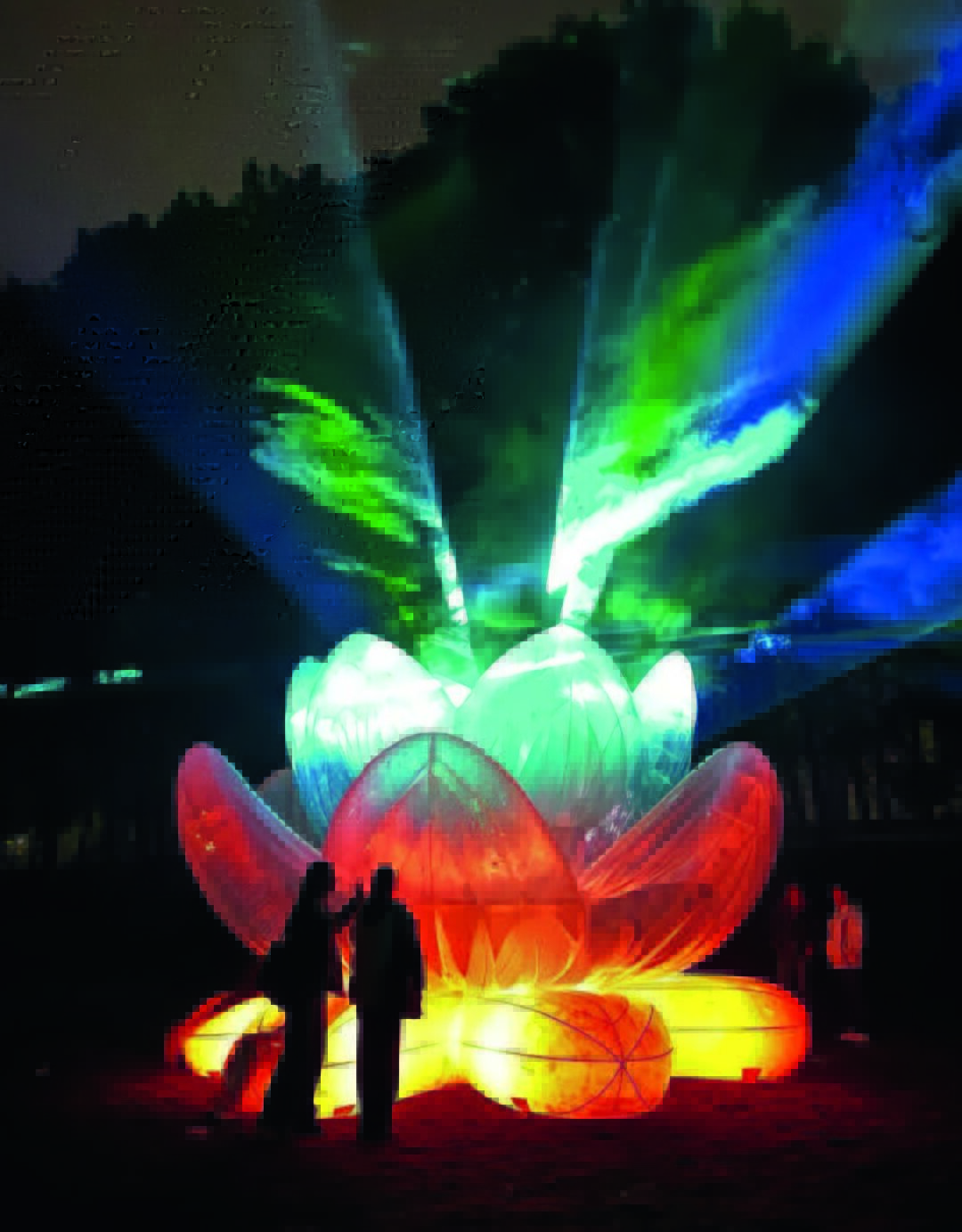 Инсталляция BRIGHTSIDE3000 от ILLUMINARIUM3000