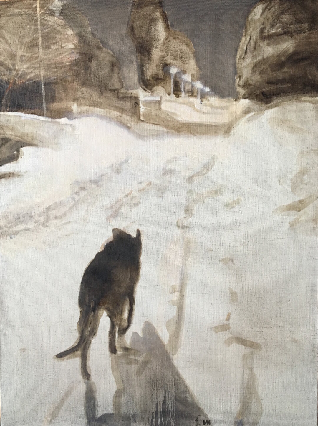 Владимир Шинкарев. Собака. 2019