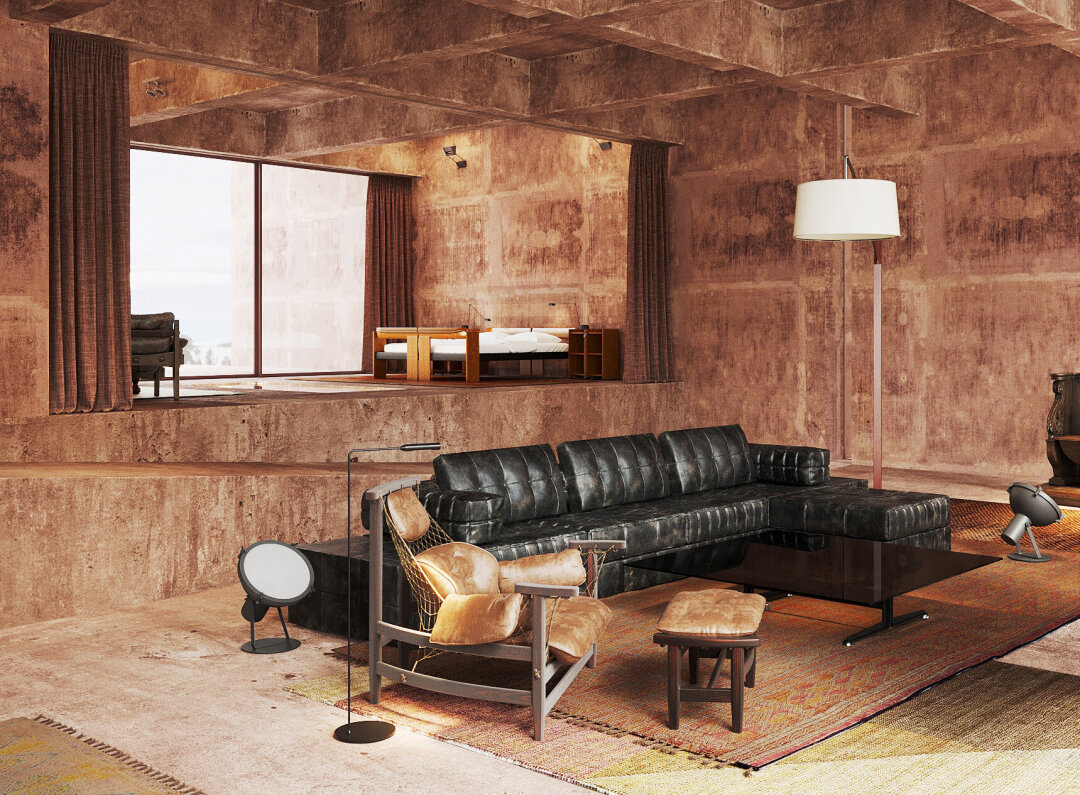 В частный дом в Карелии Хальчицкая собрала музейную коллекцию оригинальной мебели 1950–1970-х годов