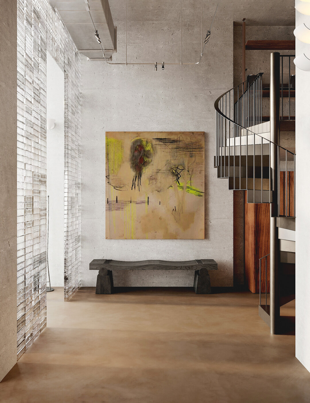 Интеграция современного искусства даже в офисные проекты – супертренд