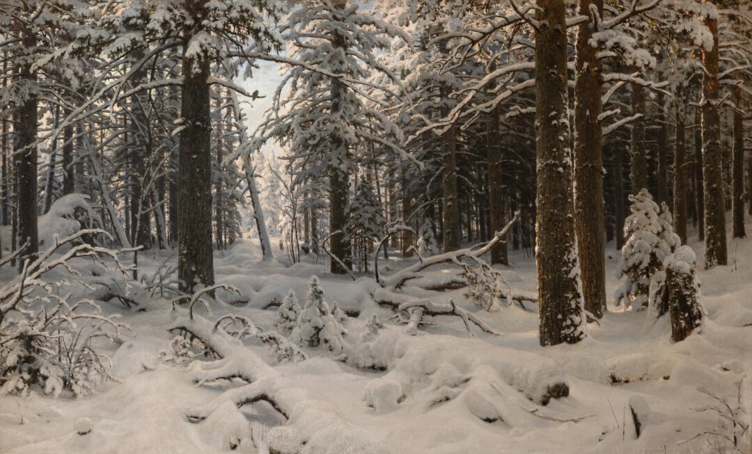 Иван Шишкин. Зима. 1890