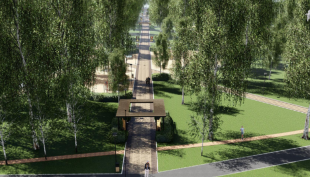 Сквер у Дворца культуры имени А. П. Чехова