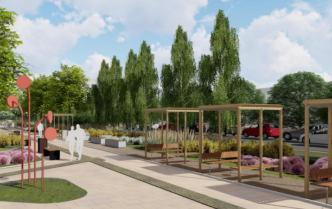 Бульвар по улице Братьев Игнатовы