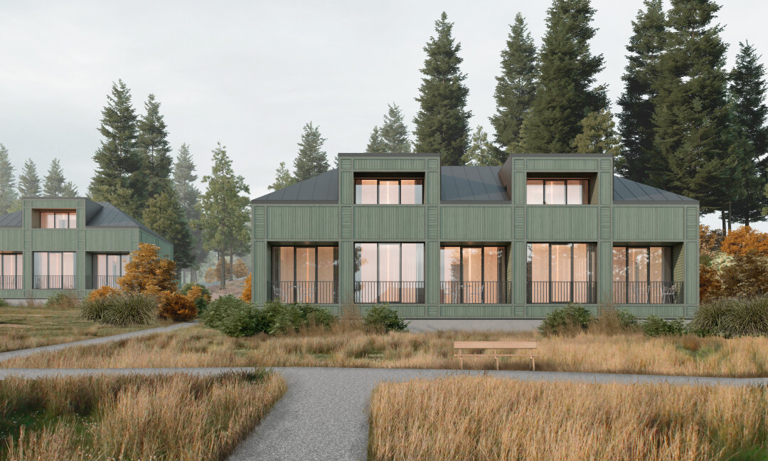 В направлении Delo House дизайн-студия строит дома, объединяя вайб дореволюционных петербургских дач с конструктивистской логикой модернизма