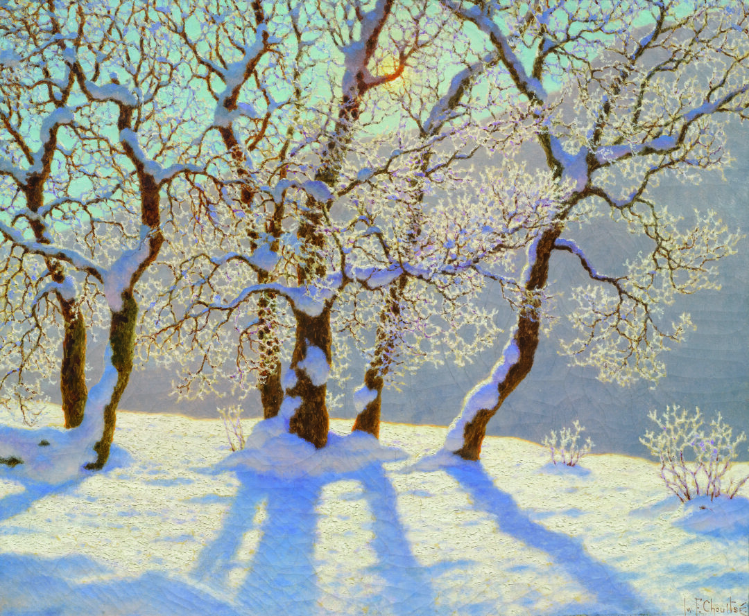 Иван Шультце. Кружева из инея