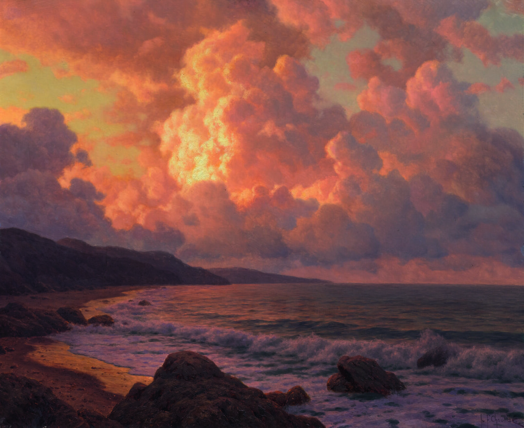 Иван Шультце. Вечерний прибой. Адриатика. 1926–1928