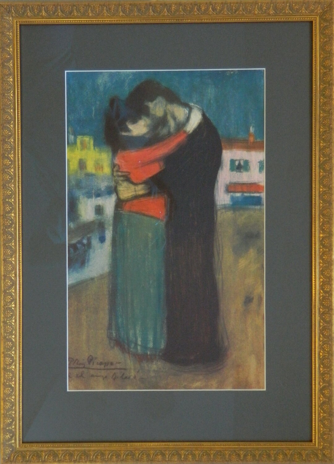 Пабло Пикассо. Влюбленные на улице