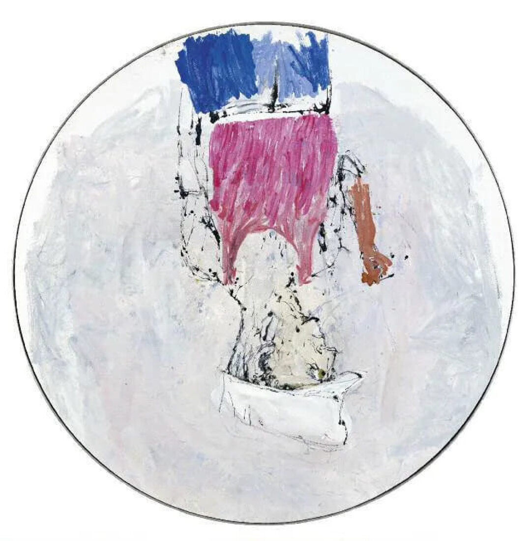 Георг Базелиц. Кто-то пишет мой портрет. 2002