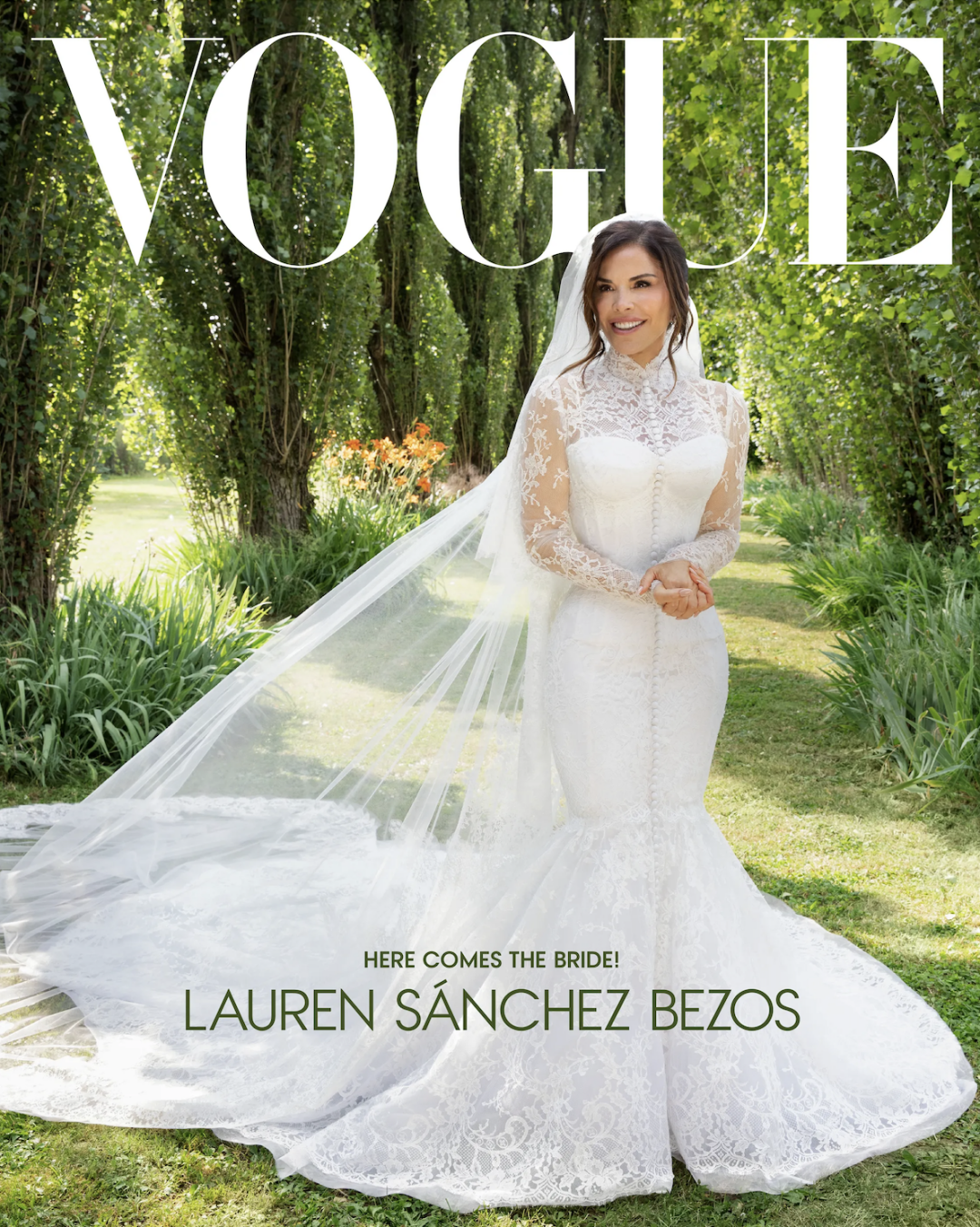 Обложка Vogue с Лорен Санчес-Безос