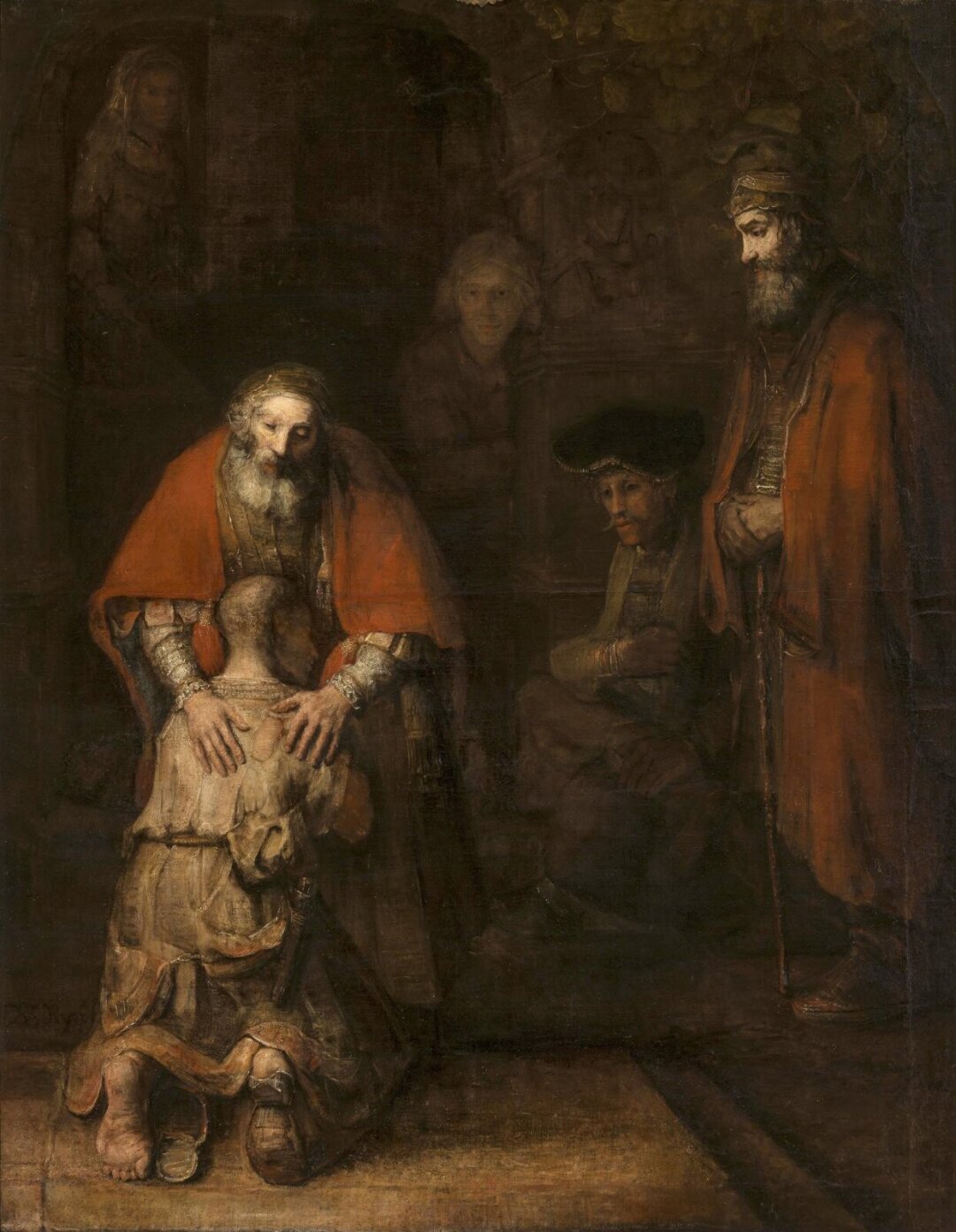Рембрандт. Возвращение блудного сына. 1668