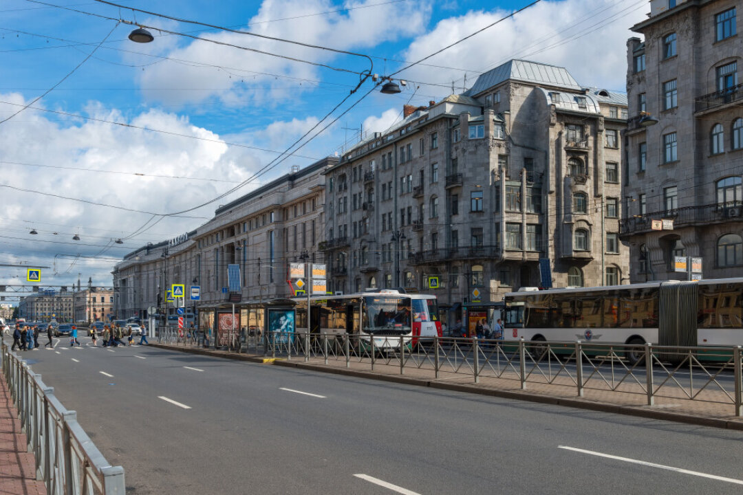 Современный вид на дом Перцова
