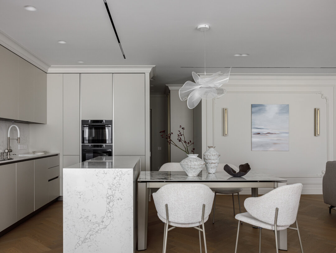 Стол и стулья Calligaris, интерьер-студия Aran