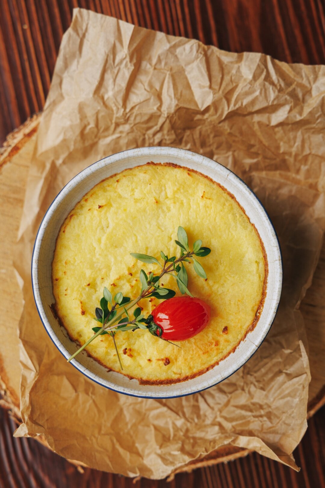 Пастуший пирог с говядиной, картофелем и сыром
