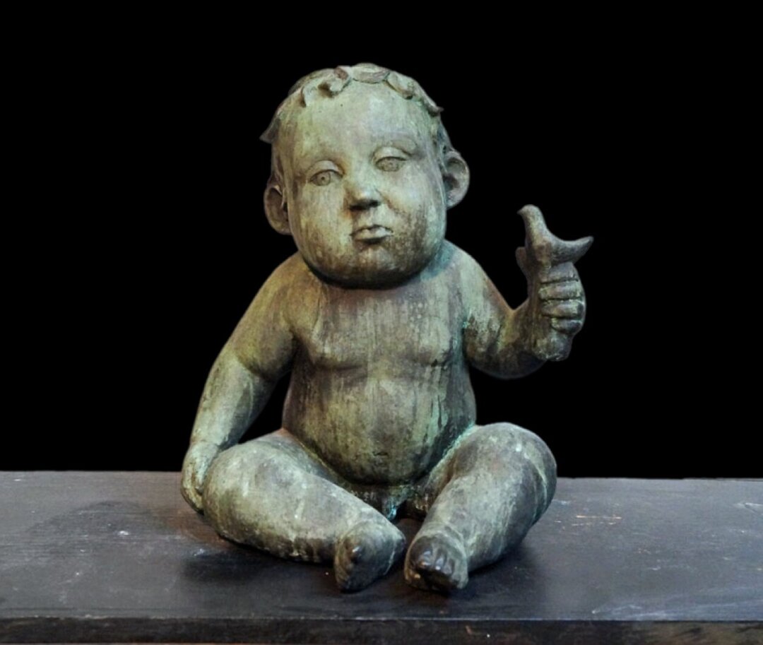 Ольга Муравина. Малыш с игрушкой. 2005
