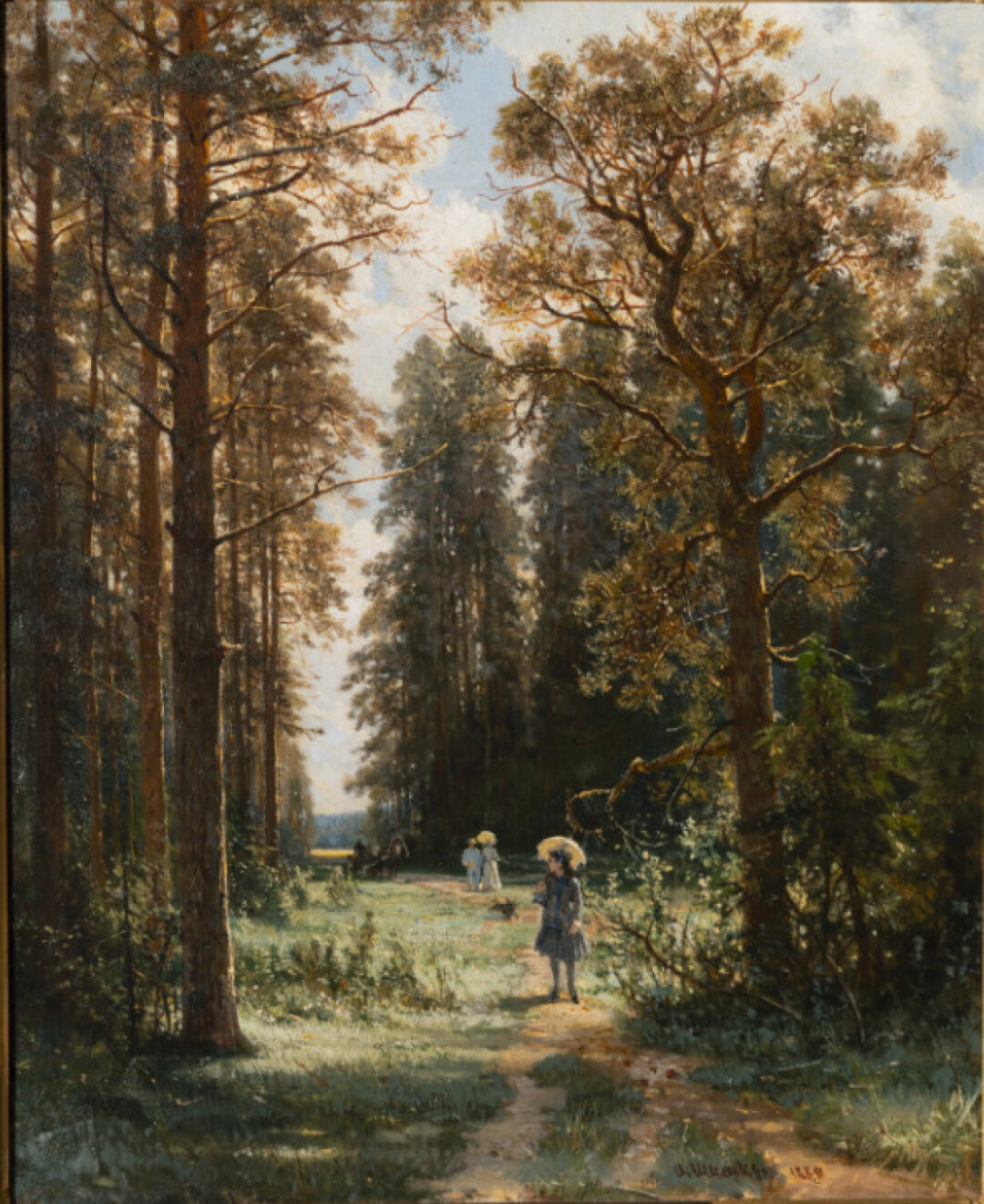 Иван Шишкин. Дорожка в лесу. 1880.