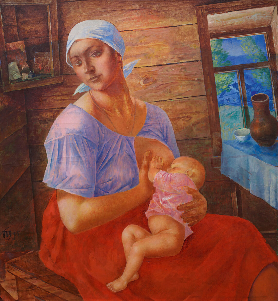 Кузьма Петров-Водкин. Мать. 1915