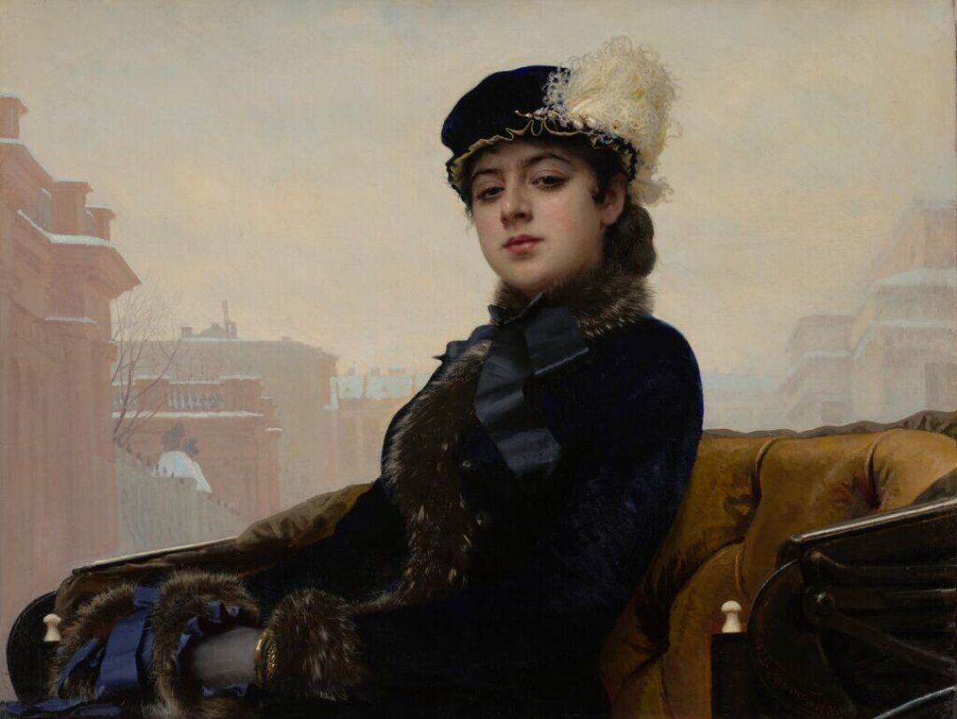 Иван Крамской. Неизвестная. 1883