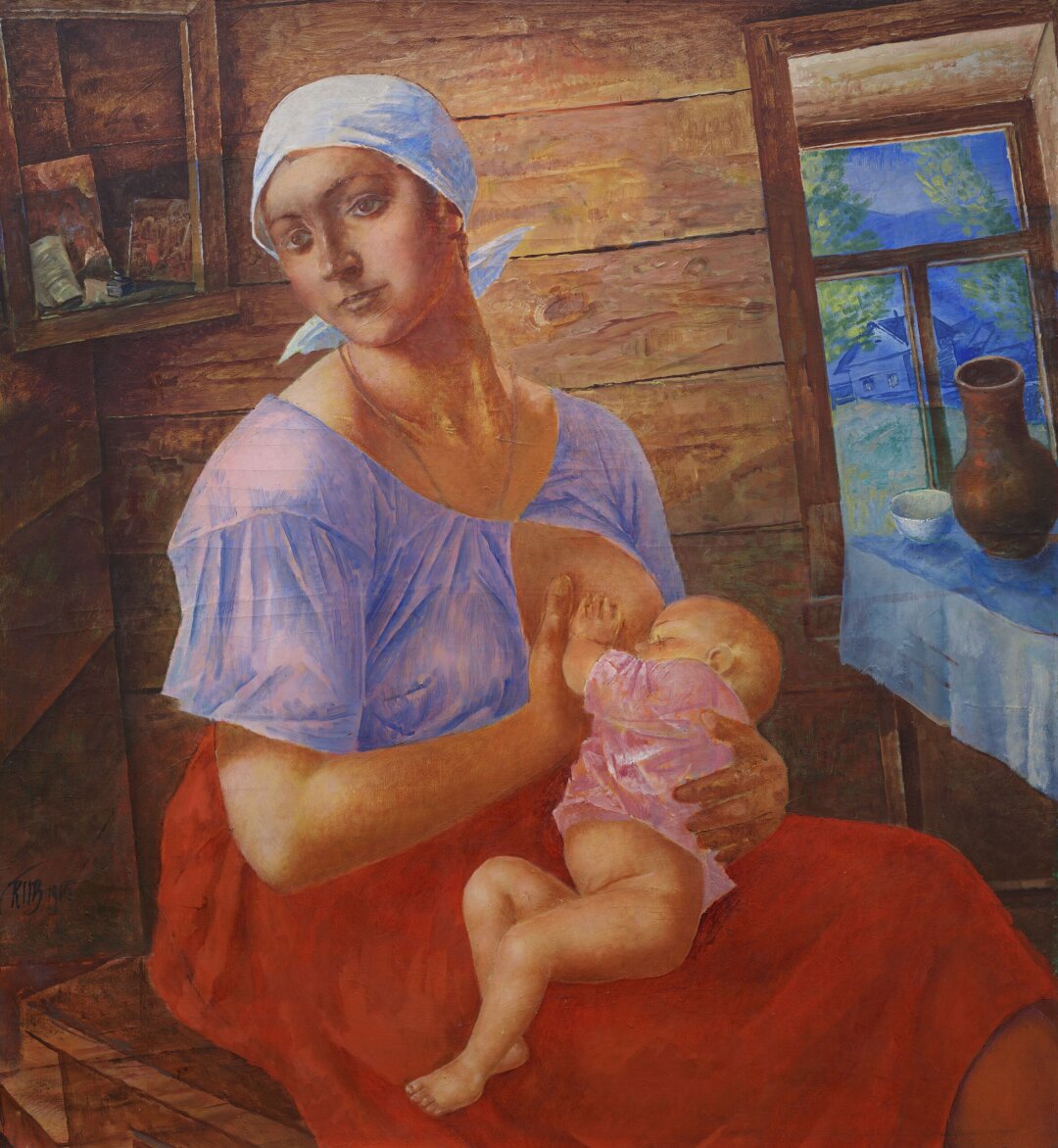 Кузьма Петров-Водкин. Мать. 1915