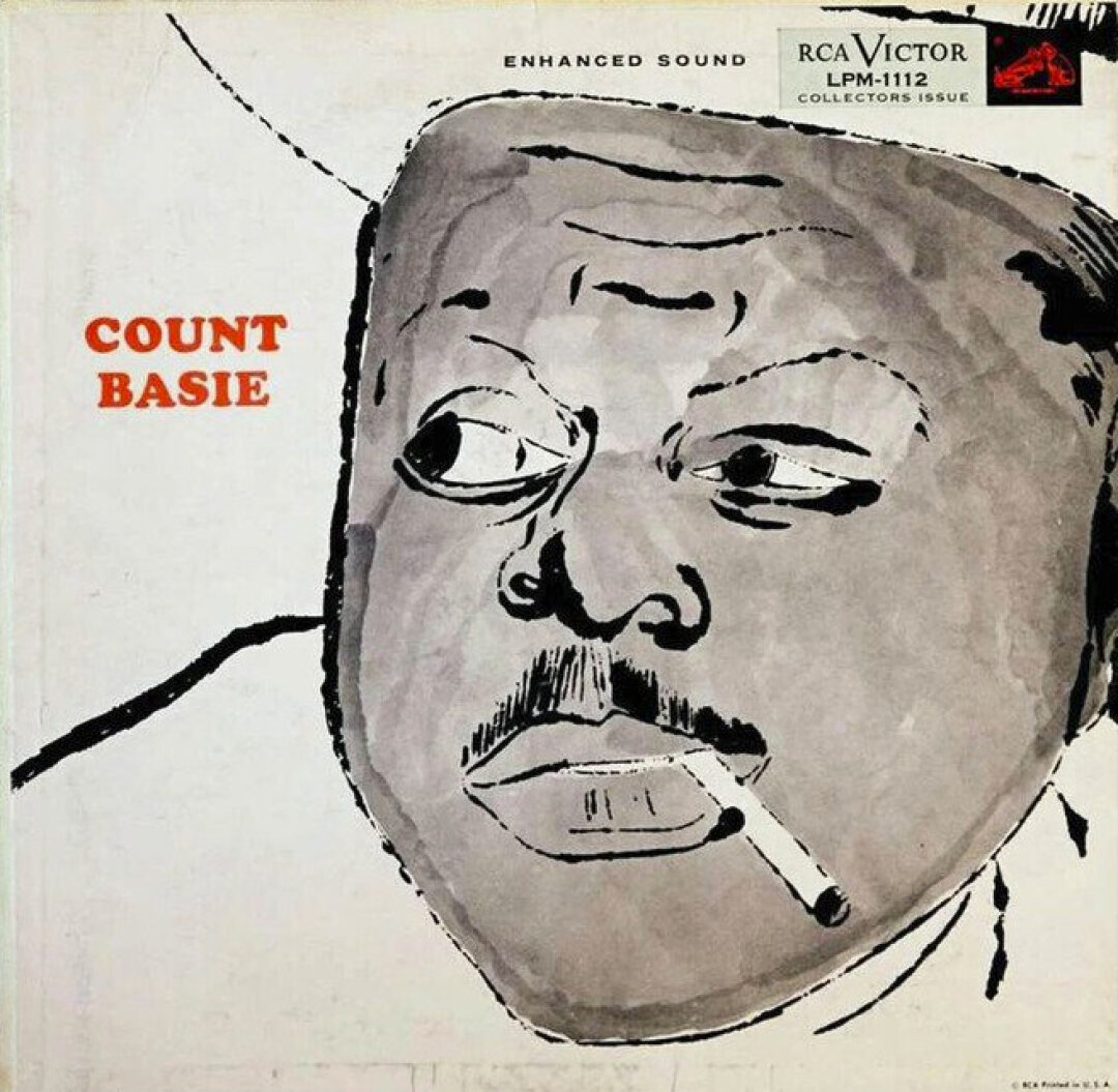 Энди Уорхол. Count Basie — Count Basie. 1955