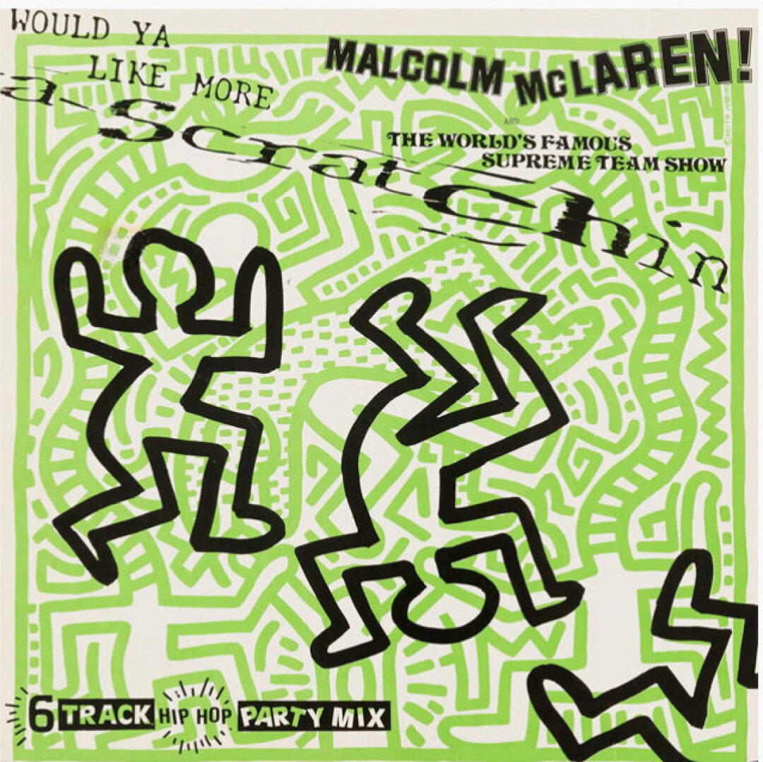 Кит Харинг. Malcolm McLaren - Would Ya Like More Scratchin’?. 1983