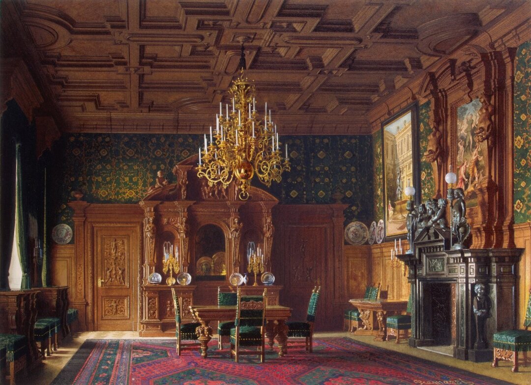 Особняк барона Александра Штиглица. Столовая Премацци. Луиджи. 1870 (?)
