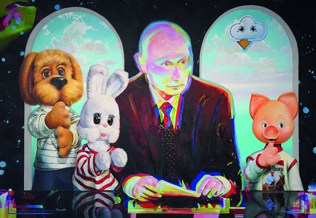 Марина Нико, «Горизонт событий», 2025, холст, масло, 110х160 см
