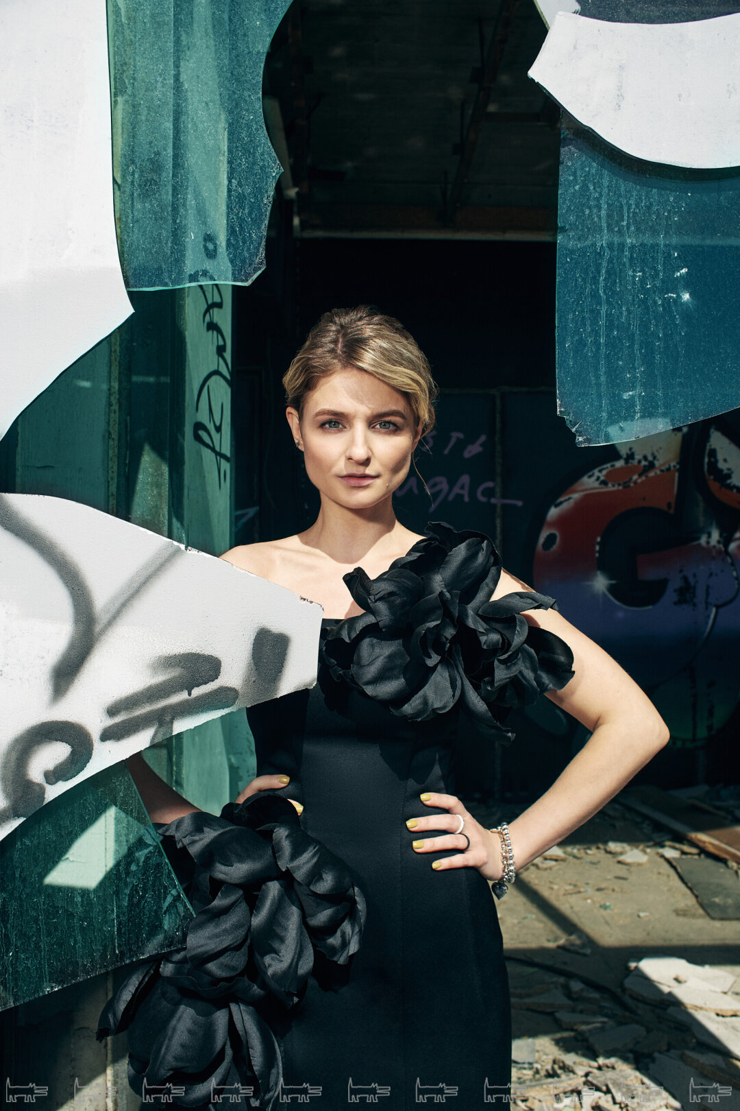 На Татьяне: платье TATYANA KOCHNOVA ATELIER
