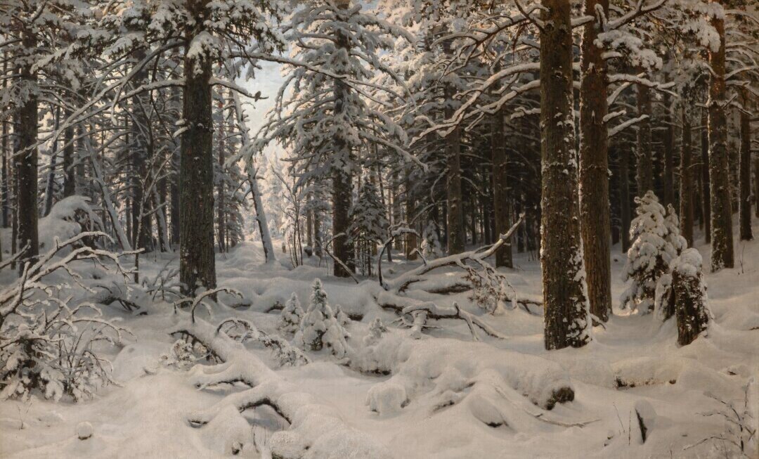 Иван Шишкин. Зима. 1890