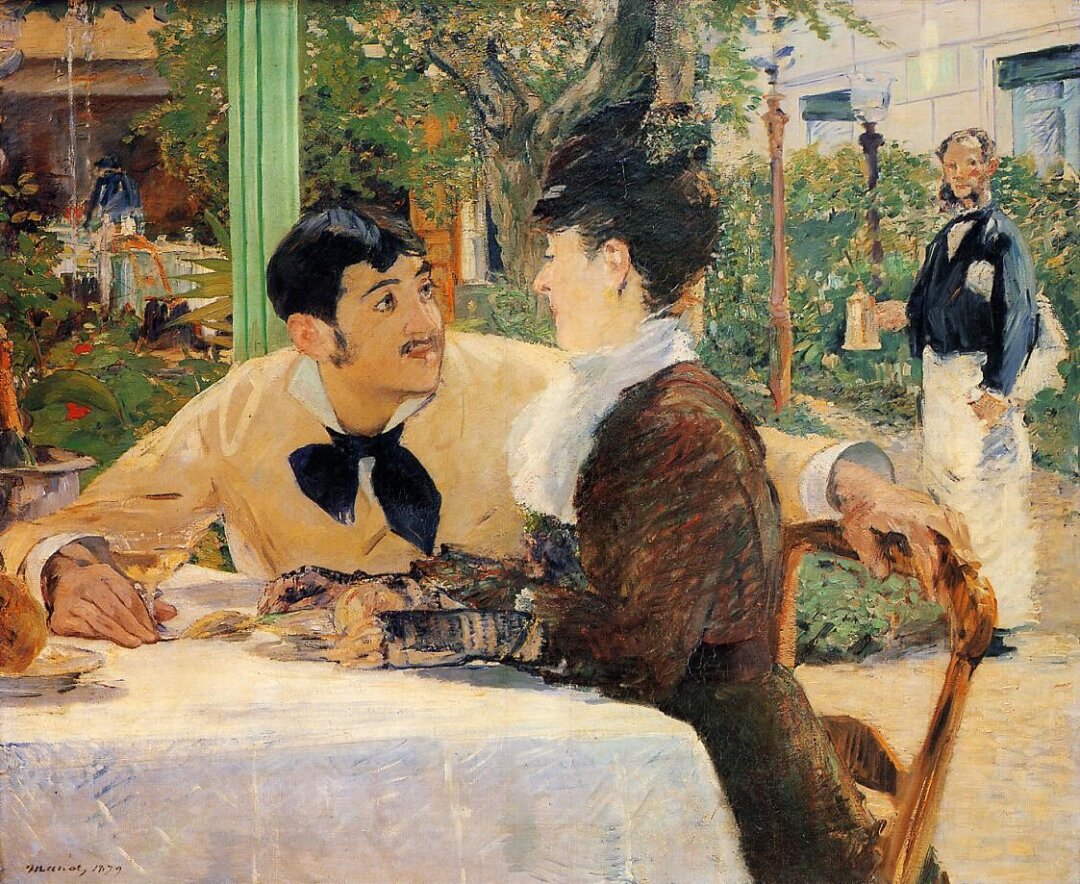 Эдуард Мане. У папаши Латюиля, на открытом воздухе. 1879