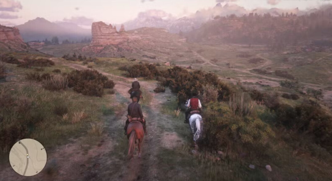 Скриншот из игры Red Dead Redemption 2