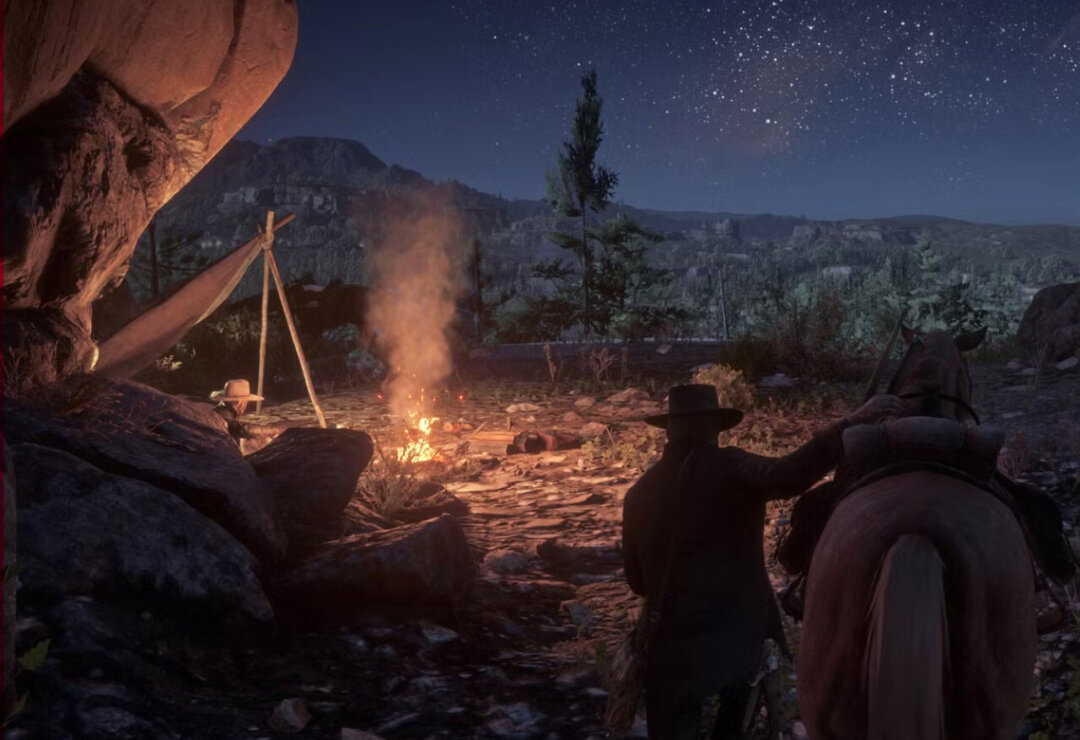 Скриншот из игры Red Dead Redemption 2