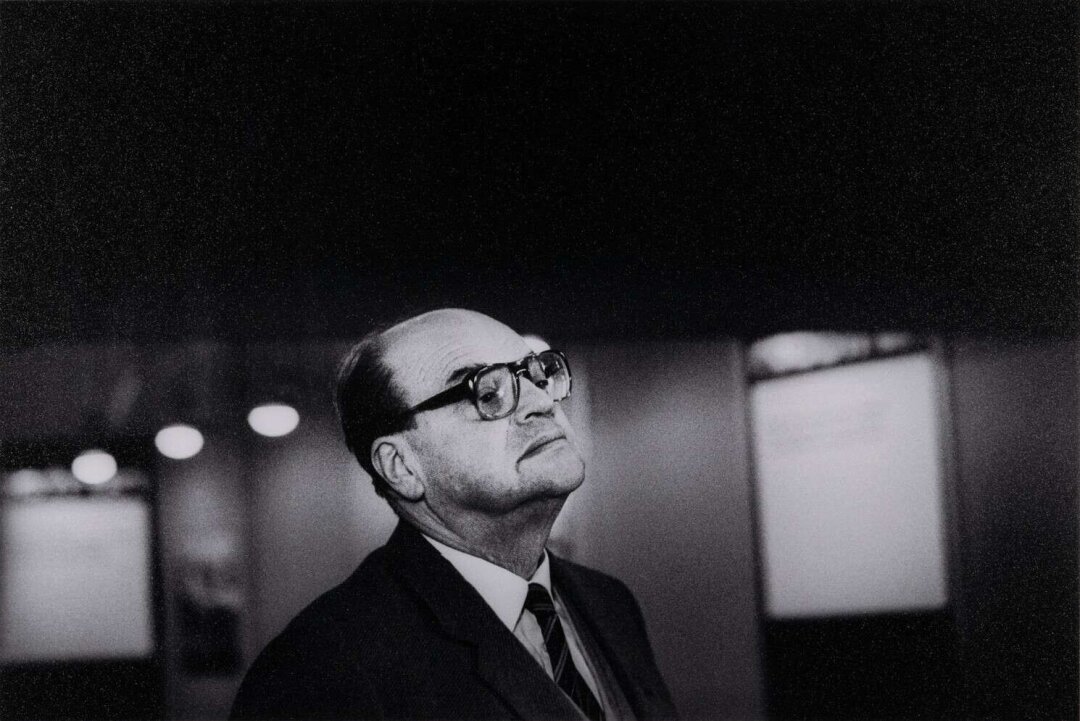 Александр Тягны-Рядно. Академик Николай Басов. Москва, 1987