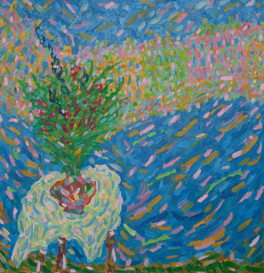 Аолий Маслов. Весенний город. 1976