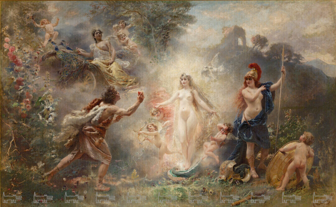 Константин Маковский. Суд Париса. 1889