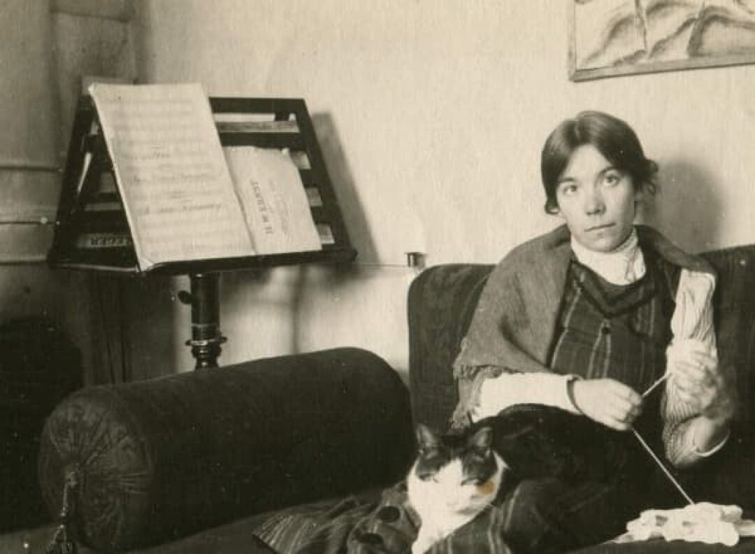 Писательница и художница Елена Гуро