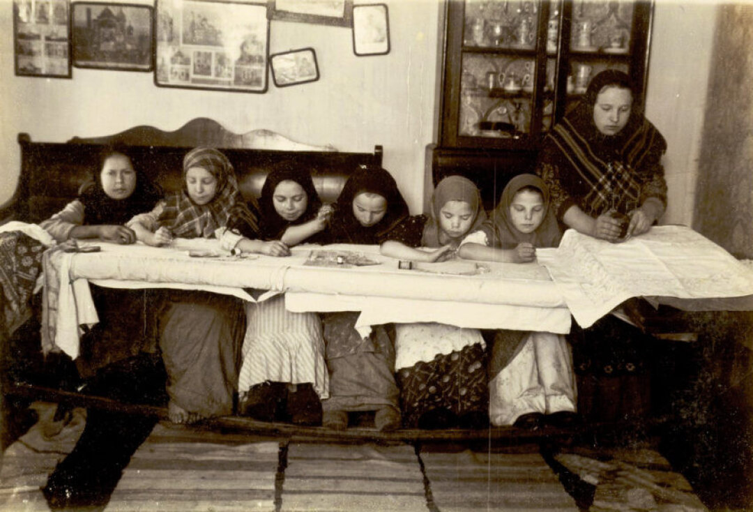Неизвестный автор. Строчка полотна. 1891–1896